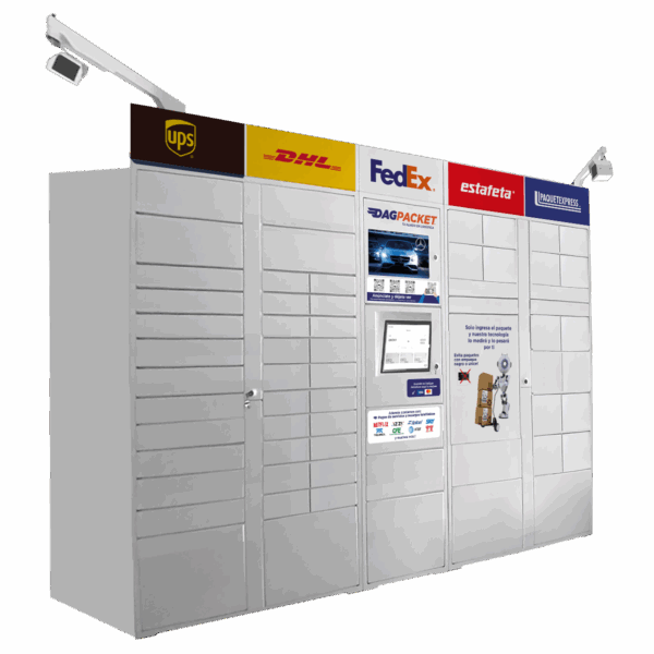 lockers smart dagpacket. Producto innovador. Innovación en logistica. Solución de propblemas de paqueteria en condominio y residenciales. Innovación de paqueteria. Pago de servicios las 24 horas Pago de luz, internet, telefonia y agua, las 24 horas. Recargas telefonicas. Locker Smart Andares Locker Smart Plaza del Sol Locker Smart Torre MInd Locker Smart Valle Real.