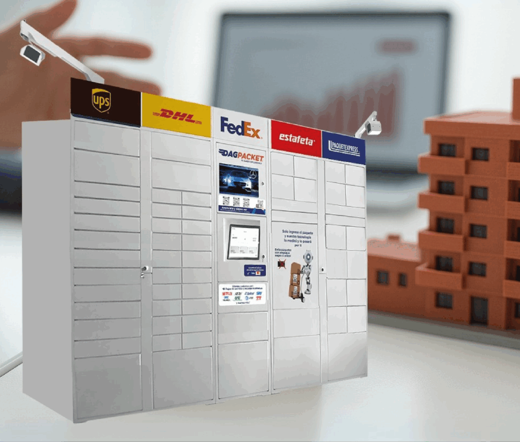 dirección segura dentro de una oficina de correos donde puedes recibir correo y paquetes