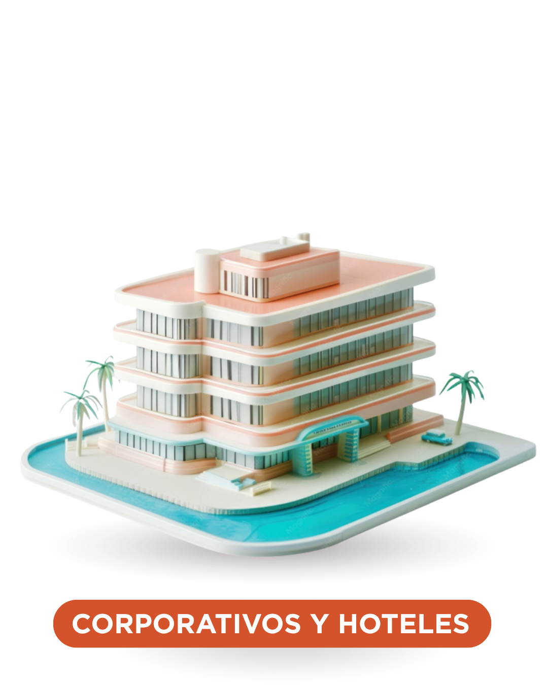 Corporativos y hoteles